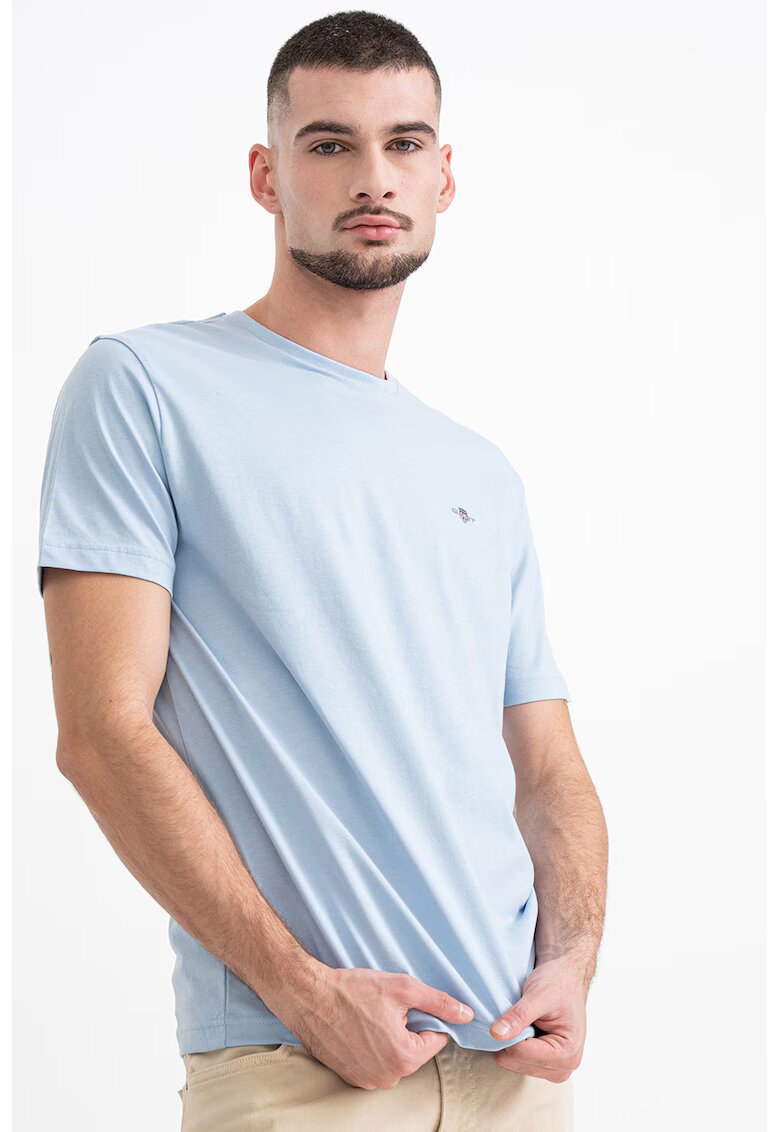Gant Памучна тениска Shield