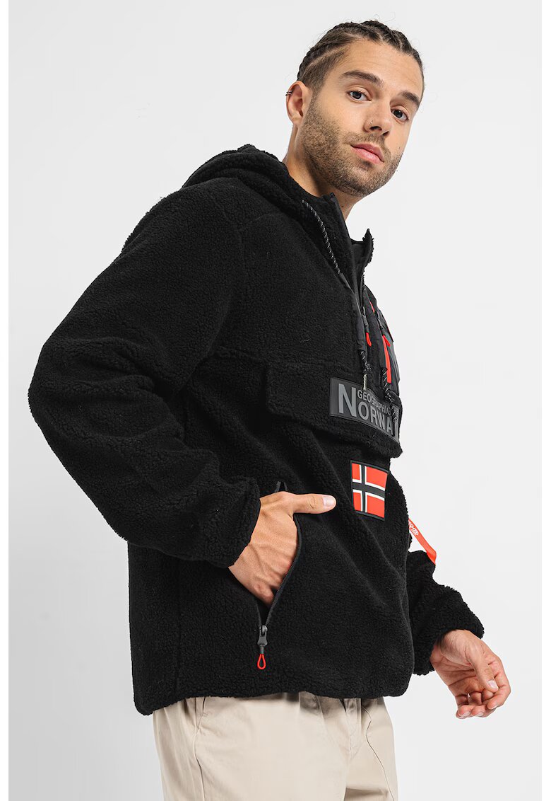 Geographical Norway Худи Terifique с лого - Черен