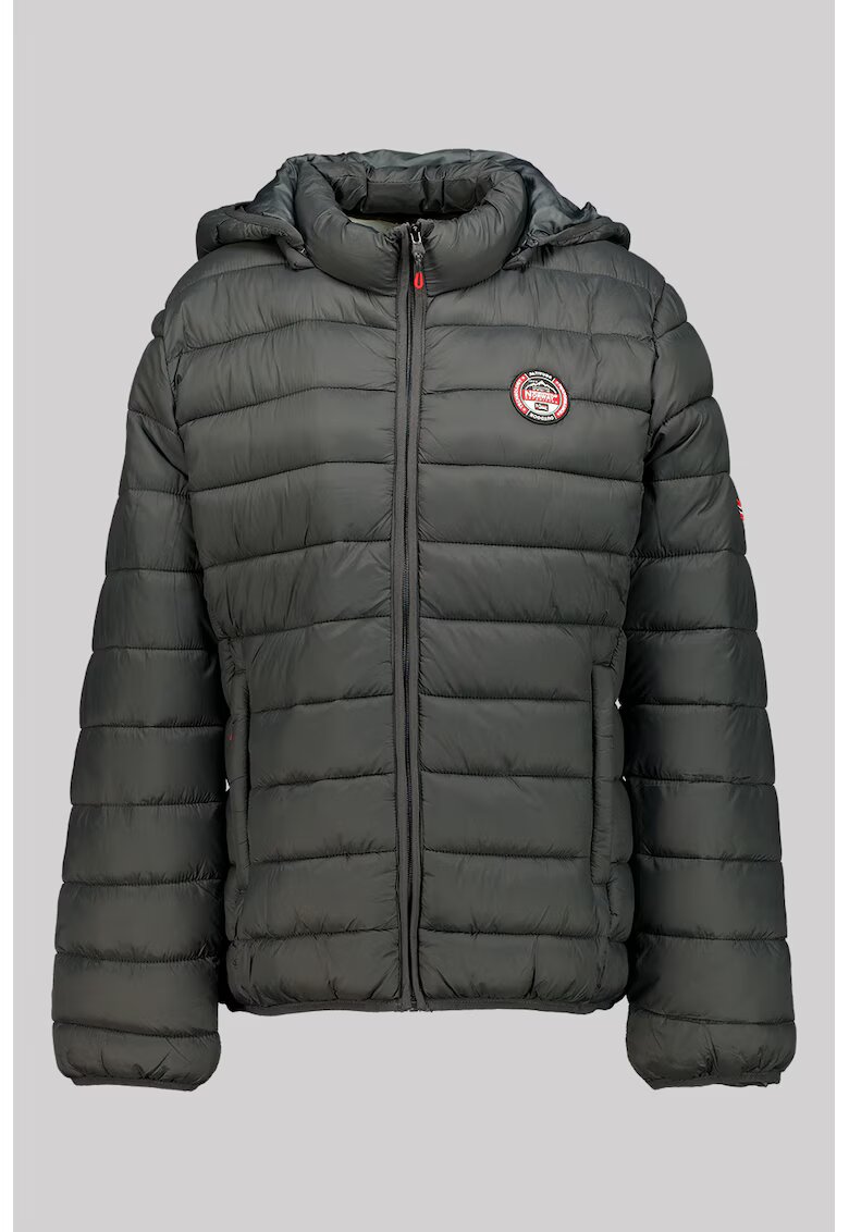 Geographical Norway Капитонирано зимно яке Atika с качулка - Тъмносин