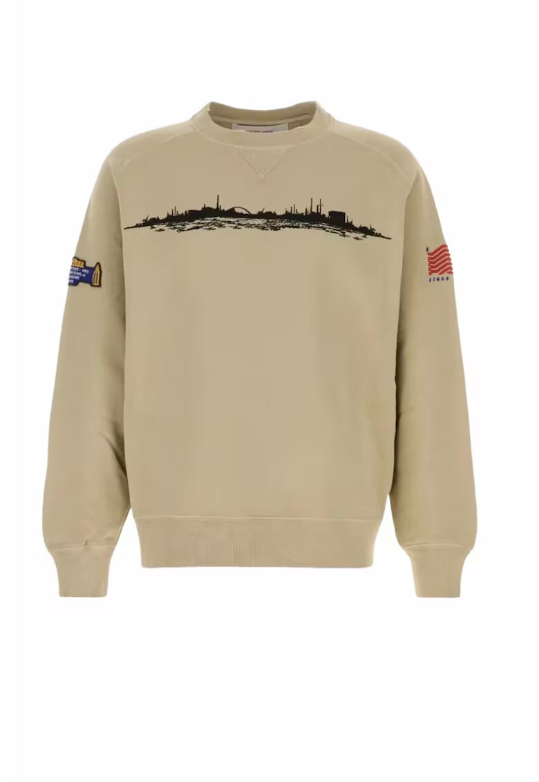 GOLDEN GOOSE Мъжки суичър - Graphic-Print -