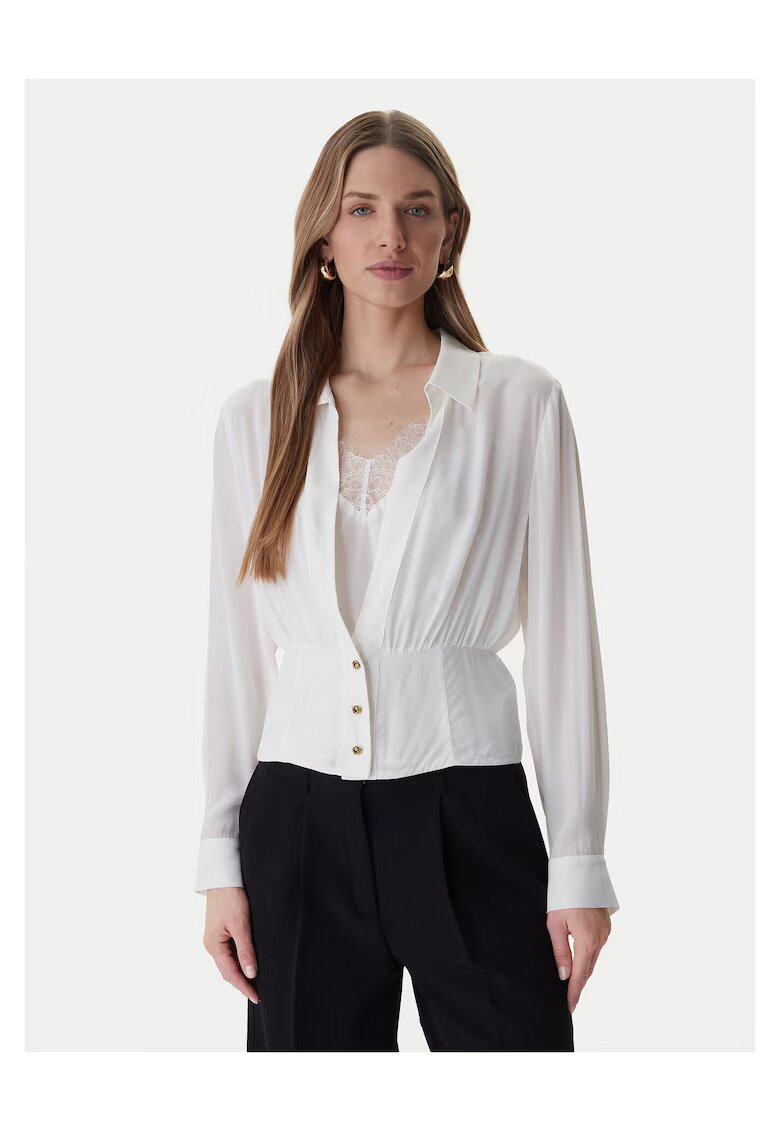 GUESS BY MARCIANO Дамска риза - бяла - 60% ацетат - 40% вискоза