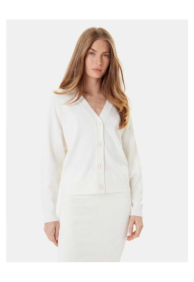 GUESS BY MARCIANO Дамска жилетка екрю - плетена блуза