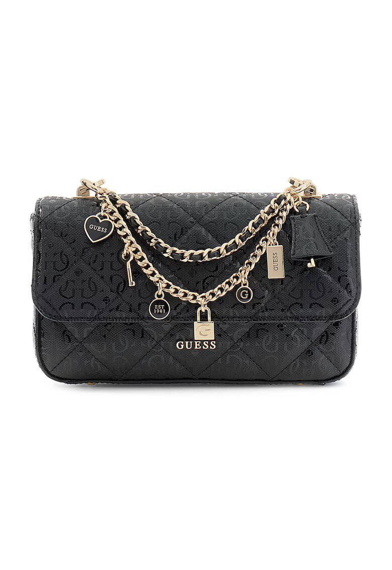 Guess Ръчна чанта Libby с висулки