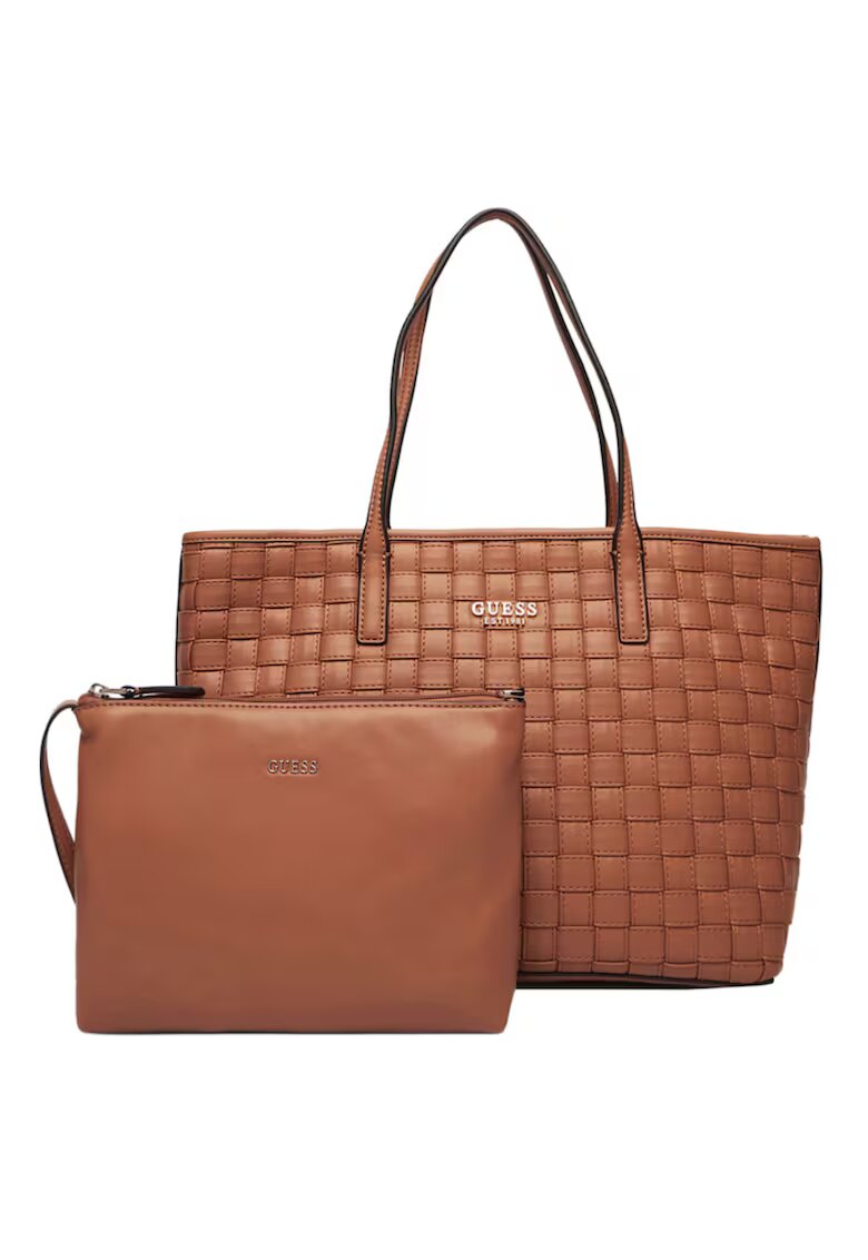 Guess Чанта Sandria - - екологична кожа - 26x14x11см - с включен портфейл