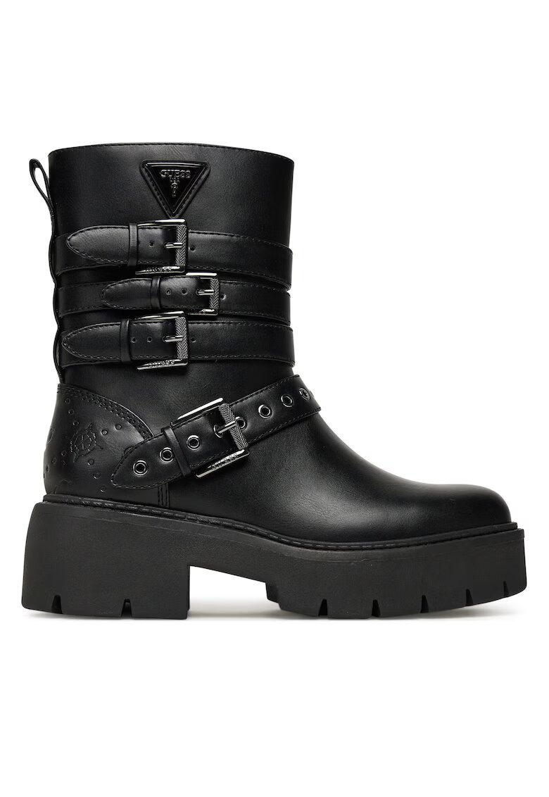 Guess Дамски ботуши FLTSVO FAL10 черни екологични