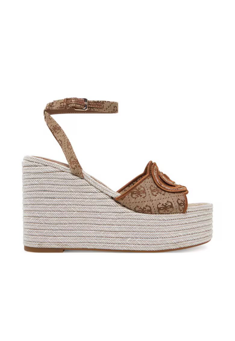 Guess Дамски сандали BEIBR FLJTEE FAL04 - текстил