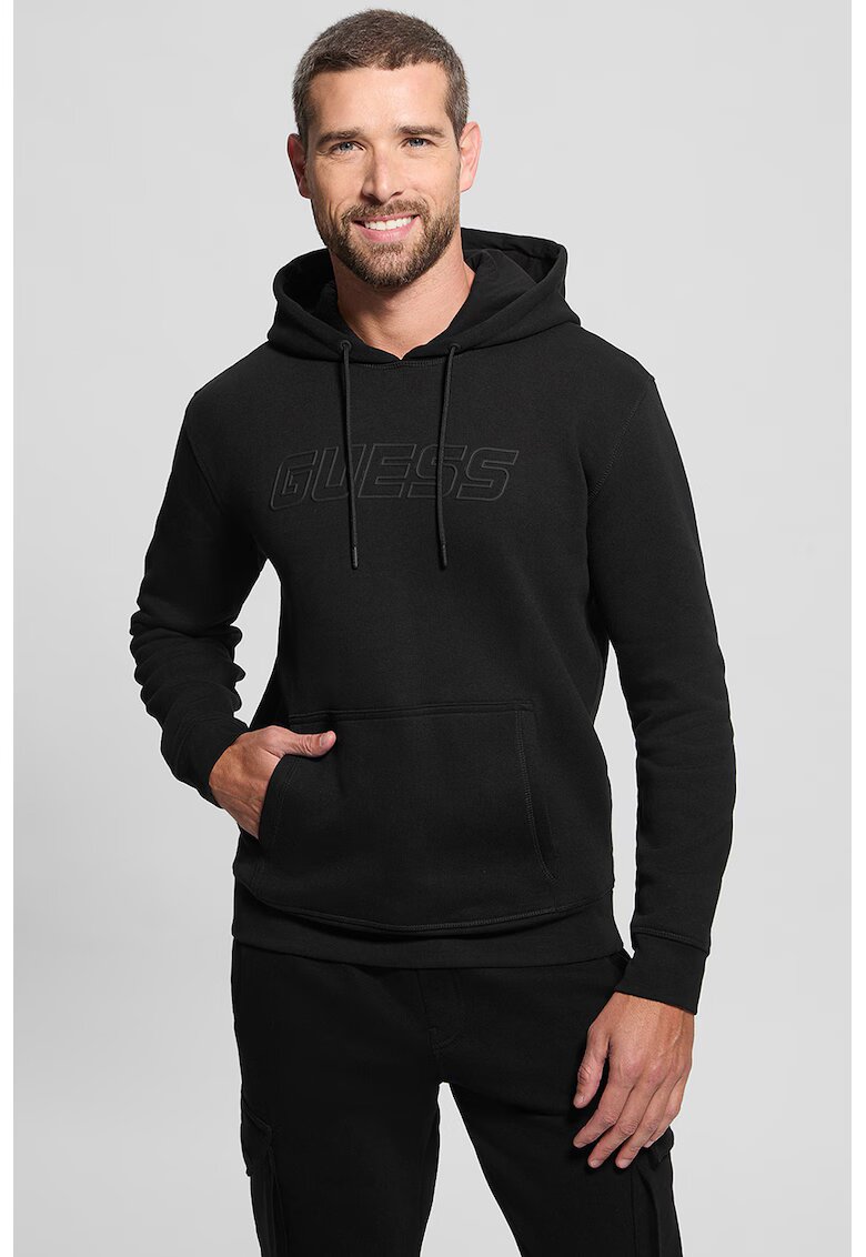 Guess Фитнес худи с джоб кенгуру