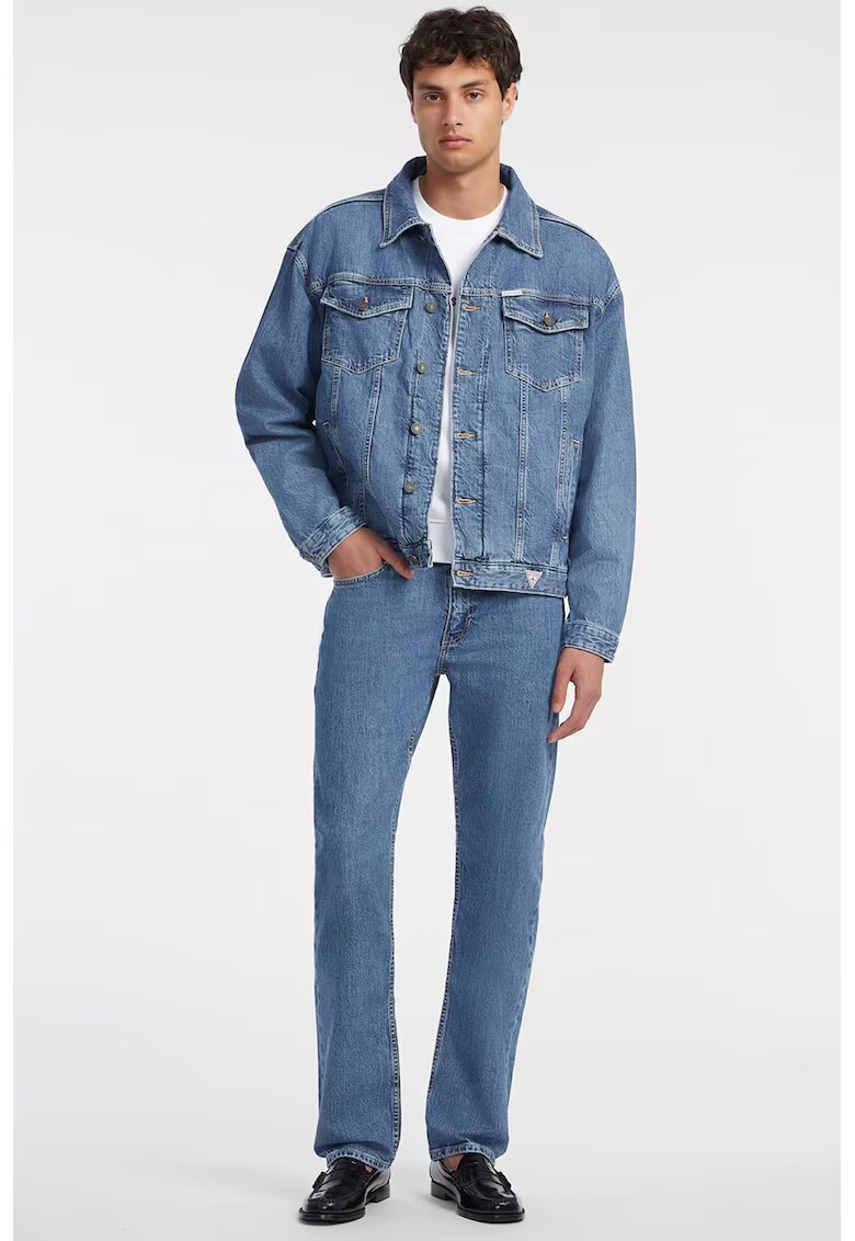 Guess Jeans Дънково яке с паднали ръкави