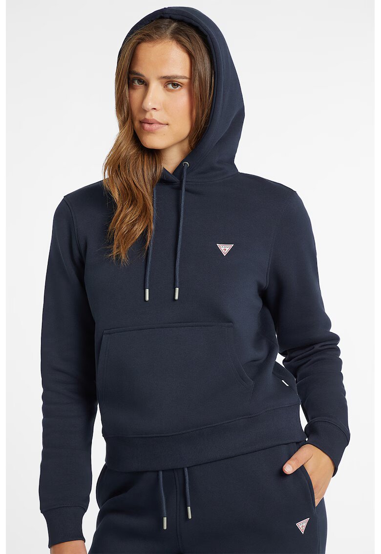 Guess Jeans Худи с джоб кенгуру