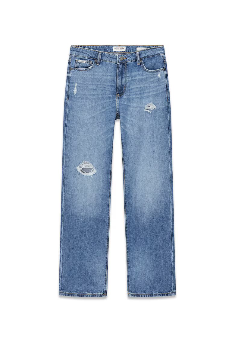 Guess Jeans Прави дънки с протрити зони