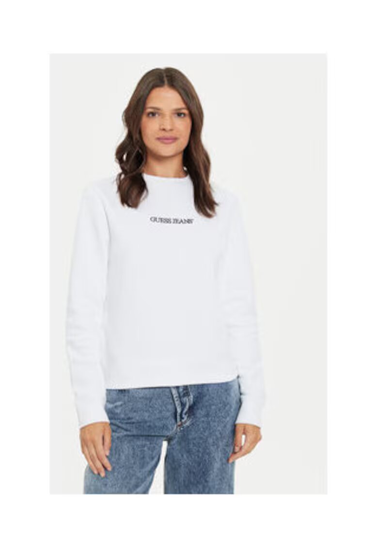 Guess Jeans Суичър с дискретно лого
