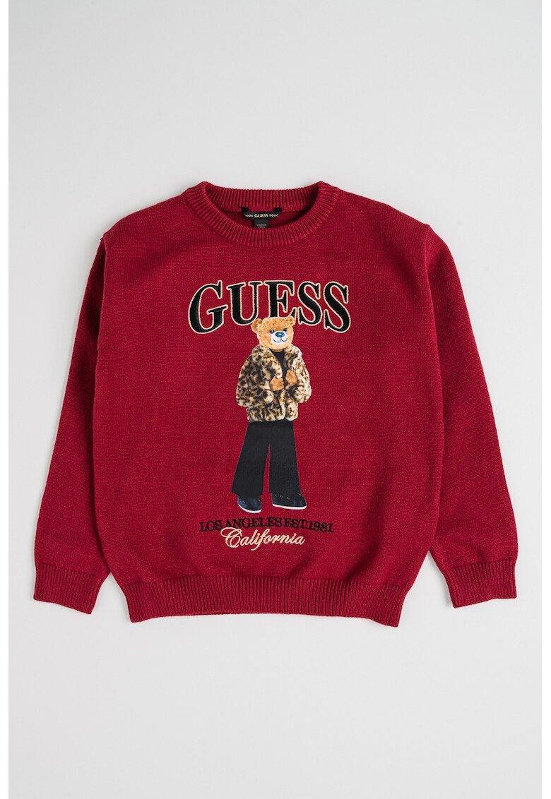 GUESS KIDS Десениран пуловер
