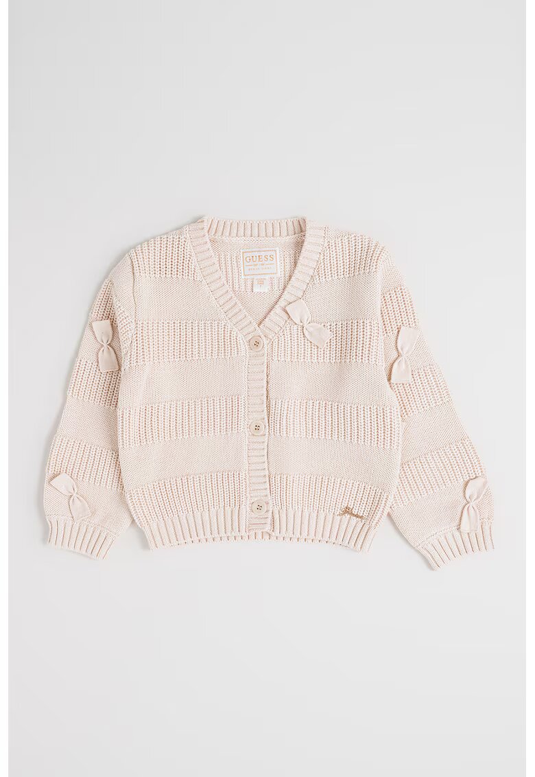 GUESS KIDS Памучна жилерка с шпиц