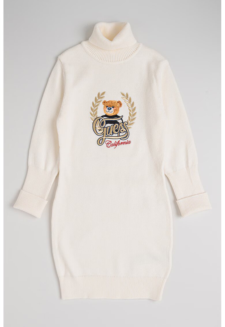 GUESS KIDS Плетена рокля с фигурален принт