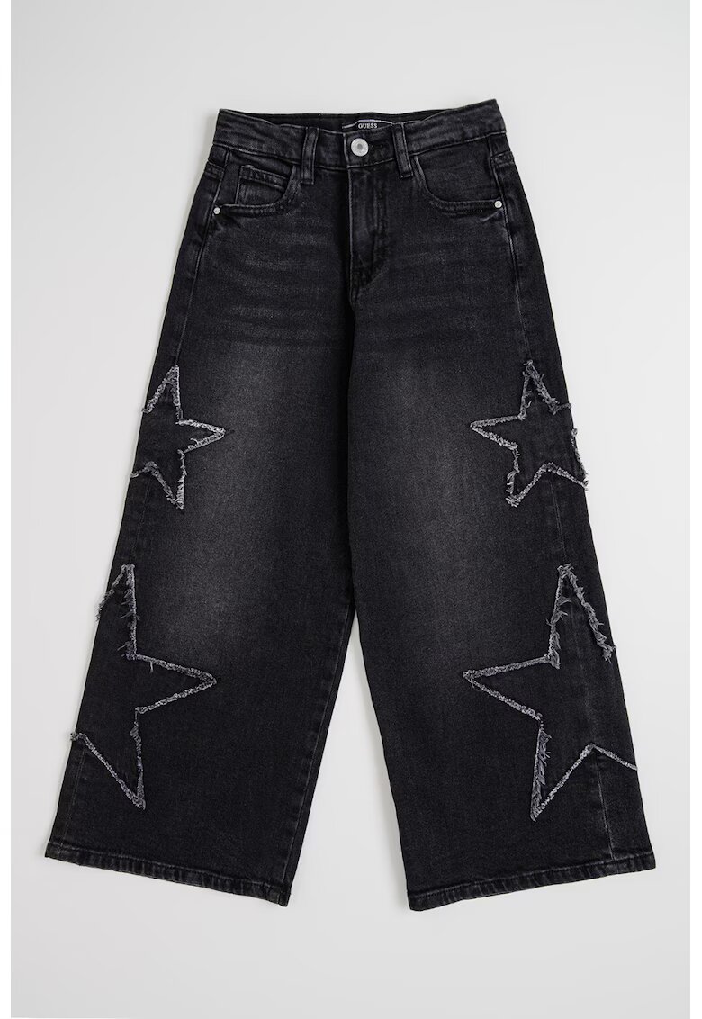 GUESS KIDS Свободни дънки с десен на звезди