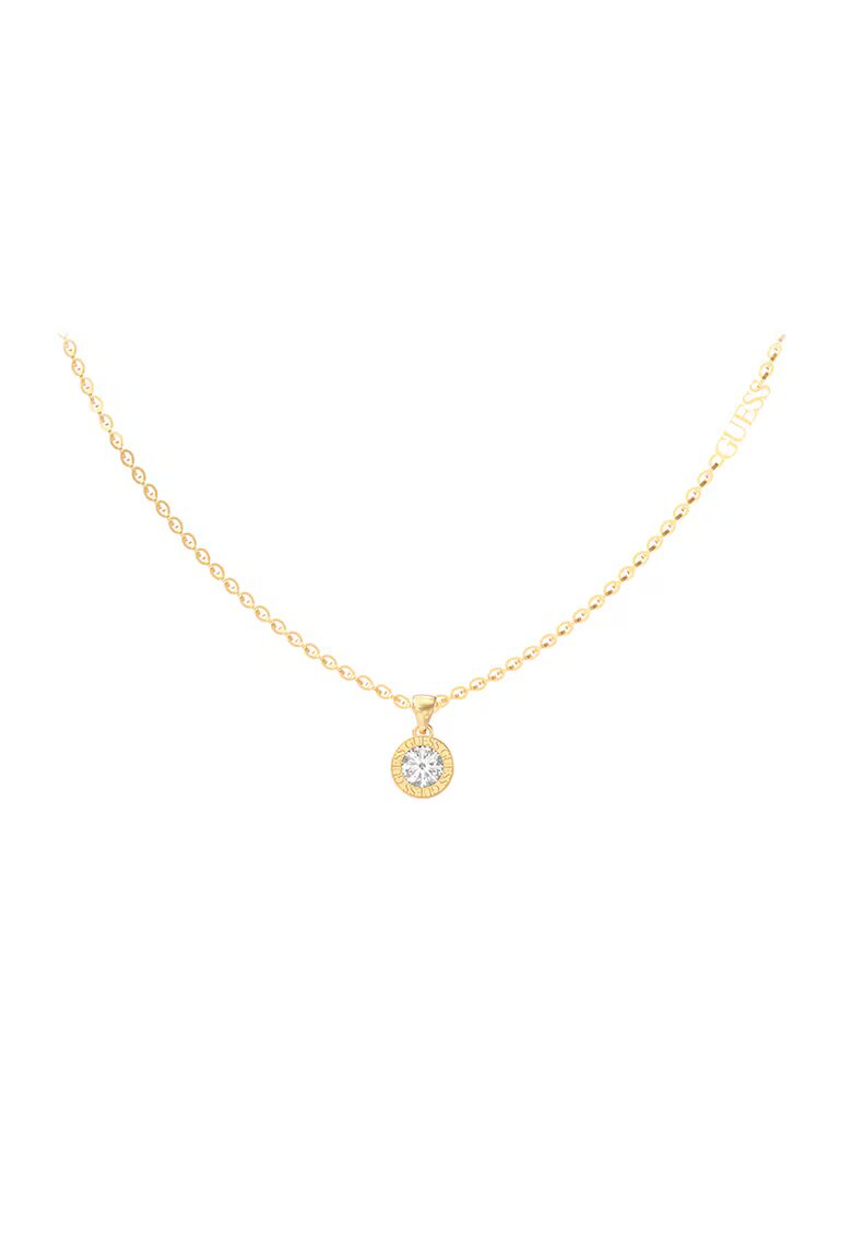Guess Колие от неръждаема стомана с циркони