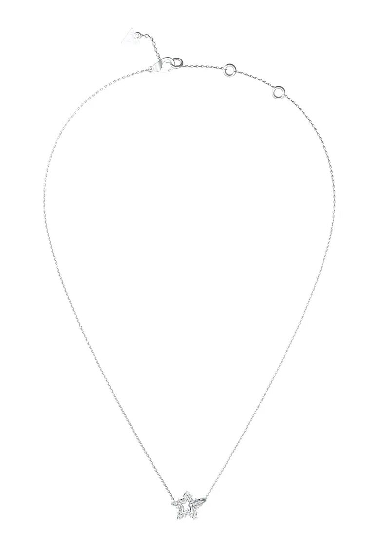 Guess Колие от неръждаема стомана с висулка