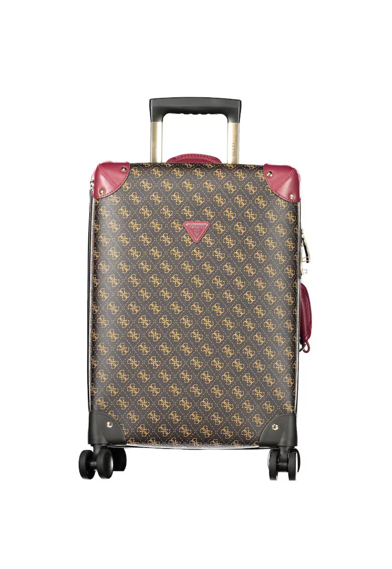Guess Куфар Latona - 53x32x22см - 4 колела - полиуретан - кафе - унисекс