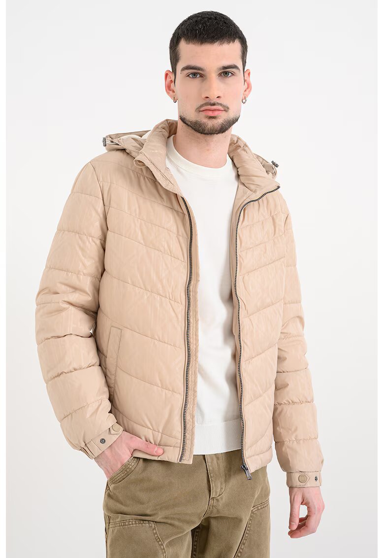 Guess Непромокаемо зимно яке с качулка