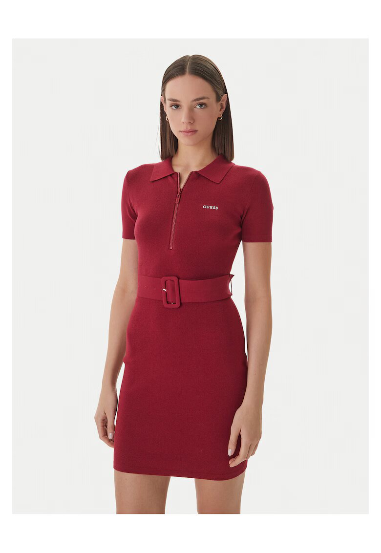 Guess Плетена рокля - - 44% вискоза