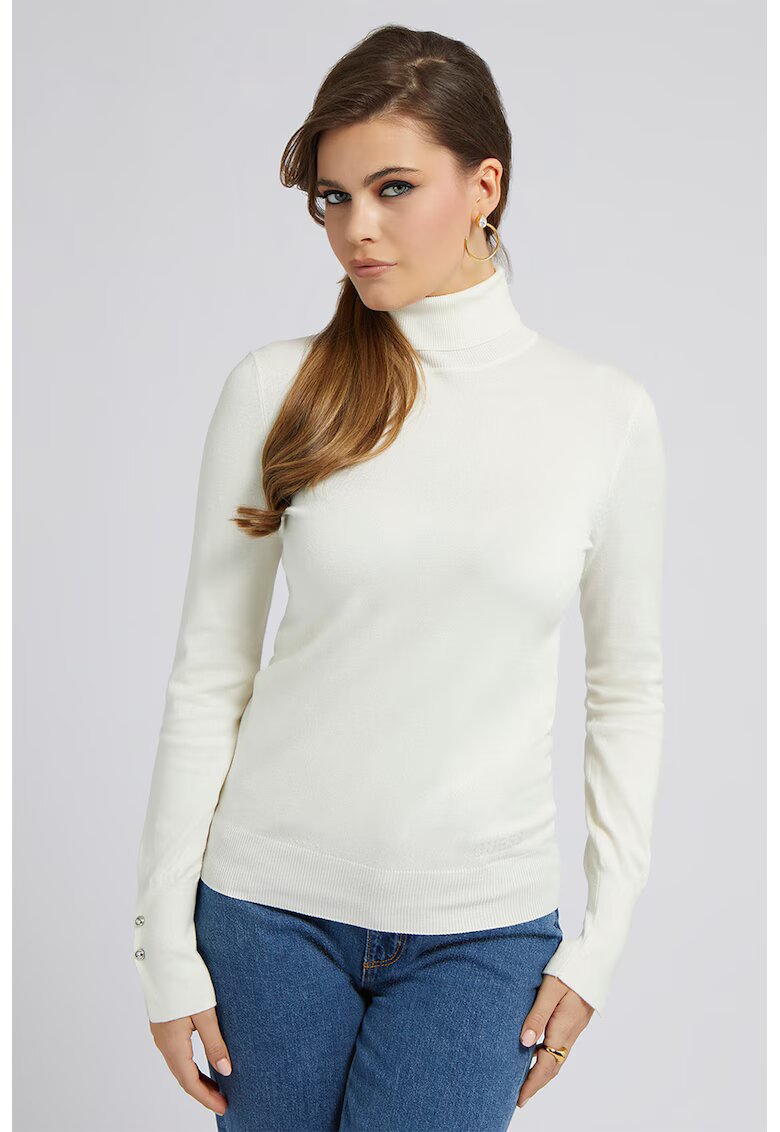 Guess Поло с копчета на маншетите