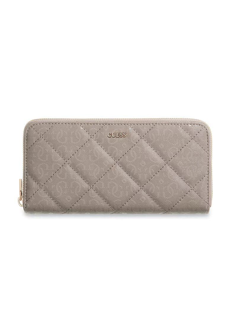 Guess Портфейл от еко кожа Libby с монограми