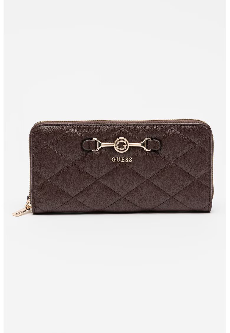 Guess Портфейл от еко кожа с цип
