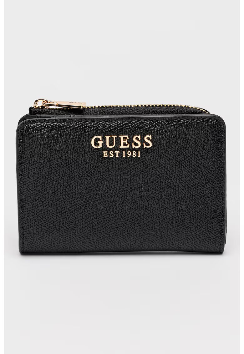 Guess Портмоне Amorette с цип и каишка на китката