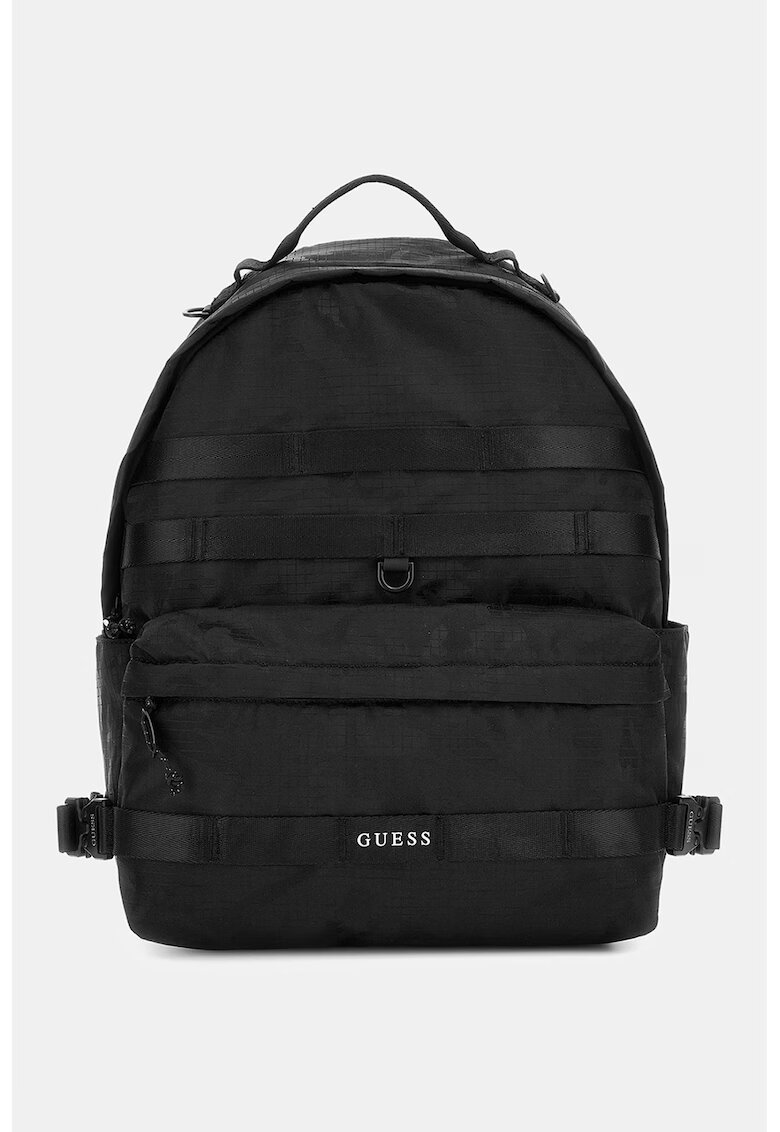 Guess Раница с регулируеми презрамки - Черен