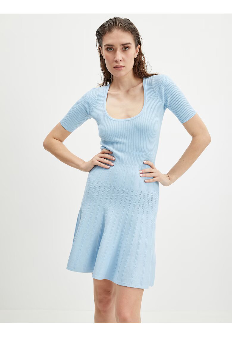 Guess Разкроена мини рокля Амелия