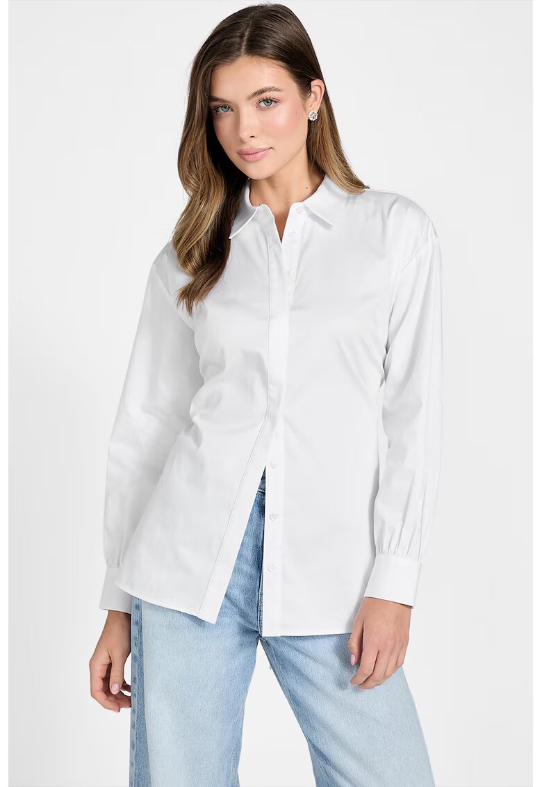 Guess Риза с регулираща се талия и изчистен десен
