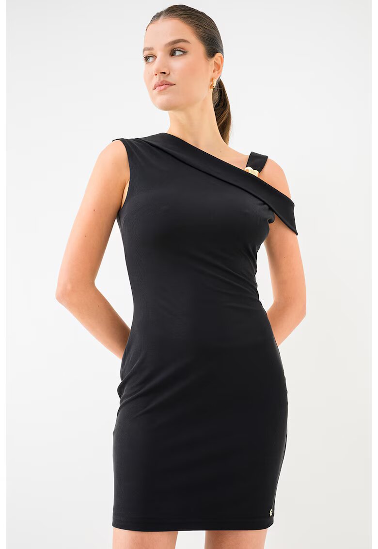 Guess Рокля с модал с голо рамо