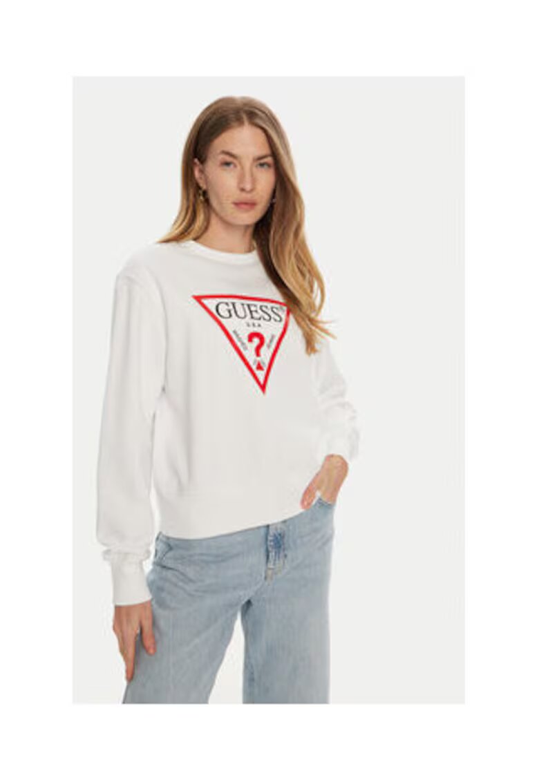 Guess Спортна блуза с щампа