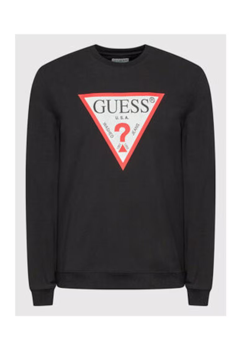 Guess Суичър с щампа на лого