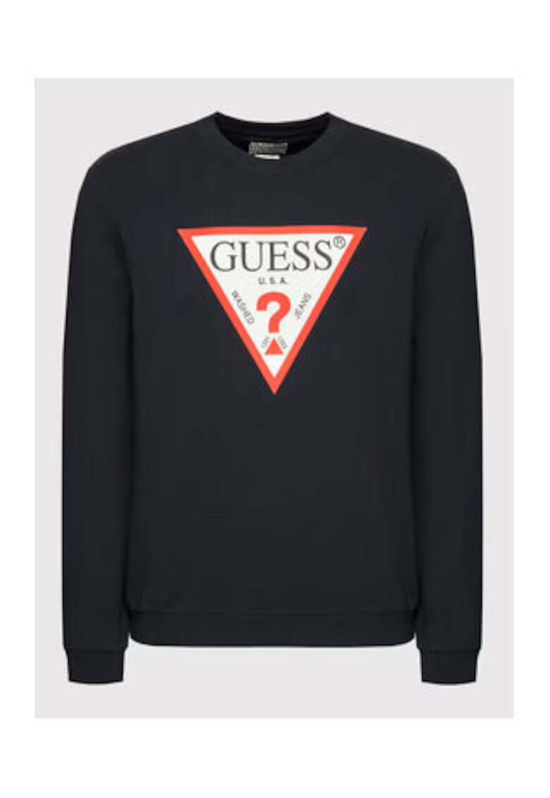 Guess Суичър с щампа на лого
