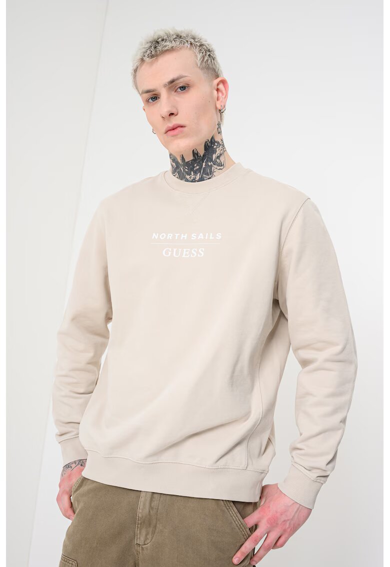 Guess Свободен суитшърт с лого