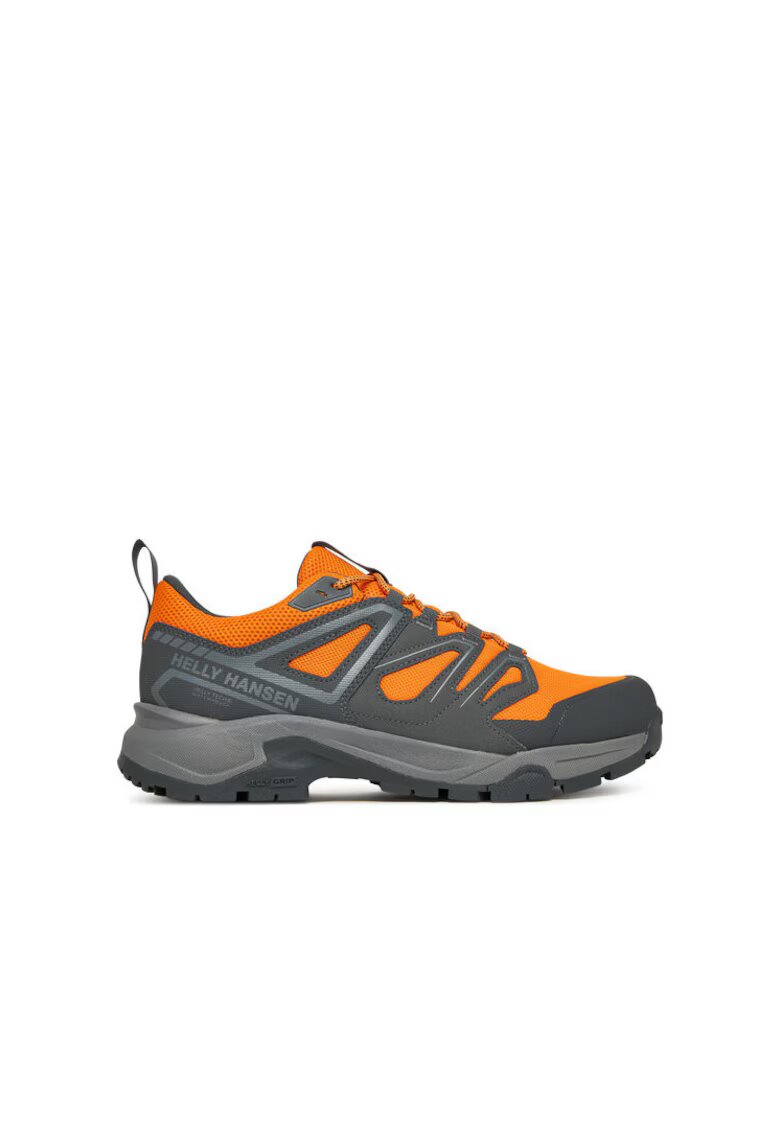 Helly Hansen Мъжки спортни обувки trekking - сиво-оранжеви - текстил