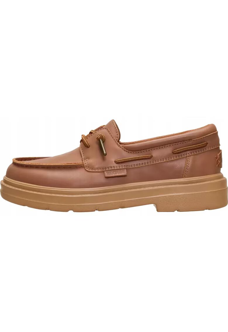 HEYDUDE Жени - Sienna Boat Leather - Естествена кожа EVA пяна -