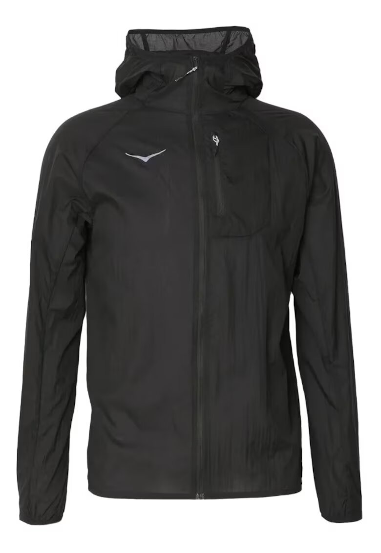 Hoka Мъжко яке за бягане Skyflow SS 2026-Черно-S