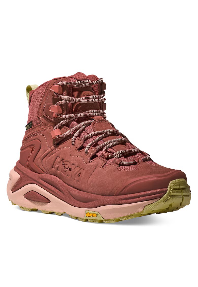 Hoka Трекинг обувки Kaha 3 GTX - червени - текстил