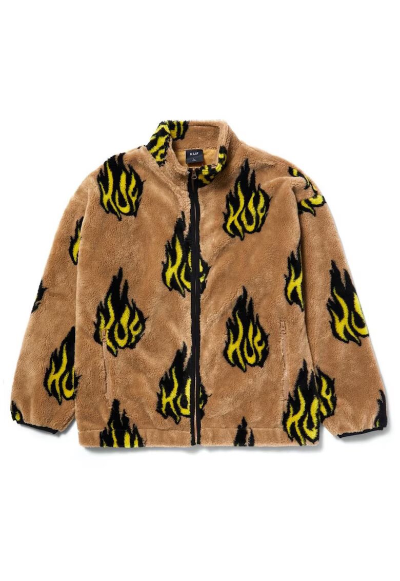 Huf Яке от полар с цип Flamin Sherpa