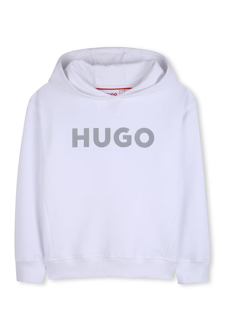 HUGO Худи с памук с лого