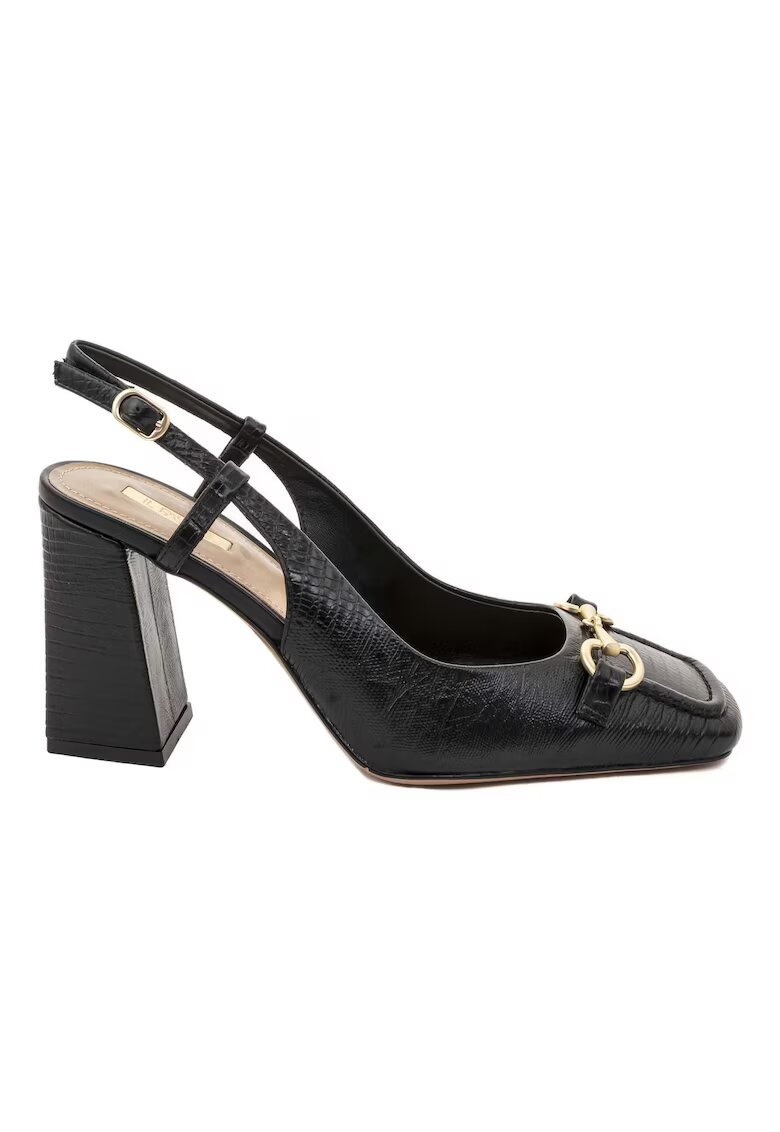 Il Passo Cecila Mockcroc Aspect Leather Shoes