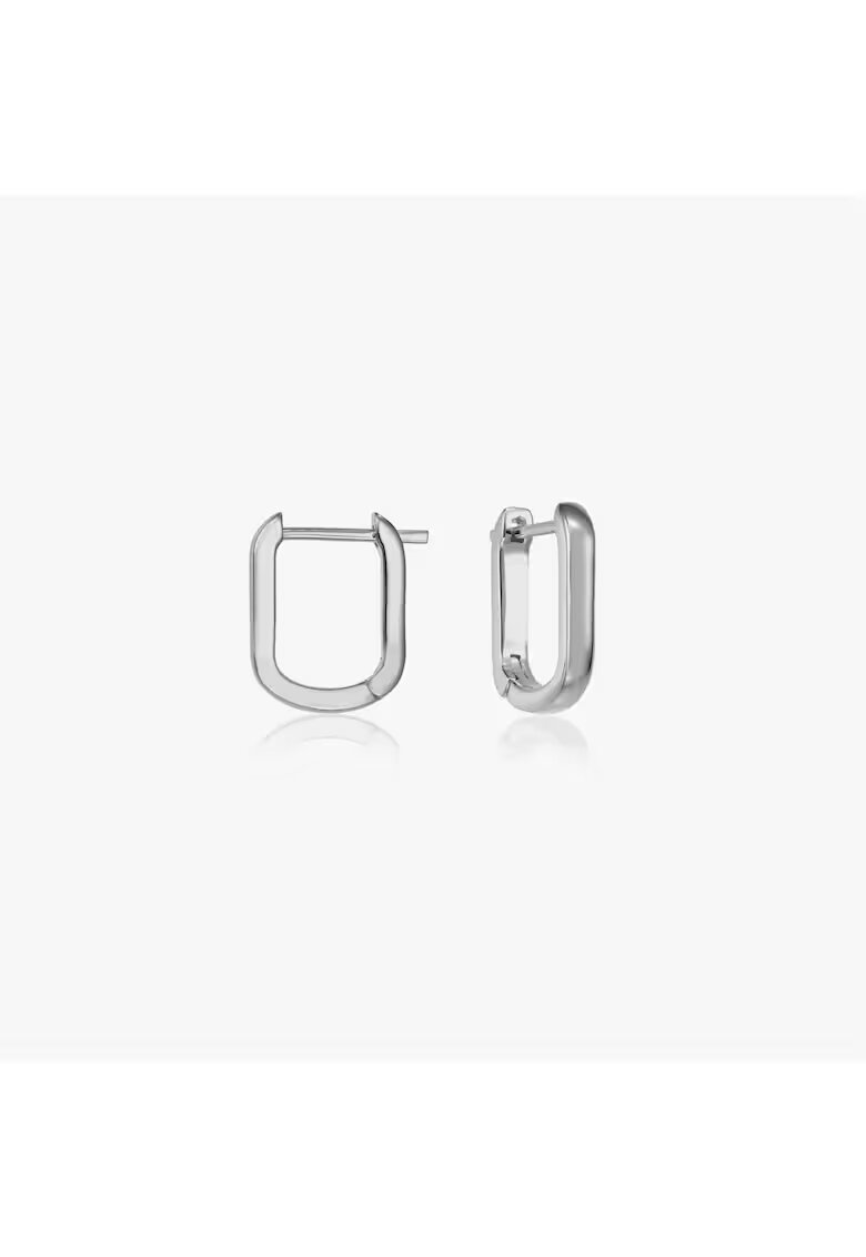 INDIRA Сребърни обеци U Hoops