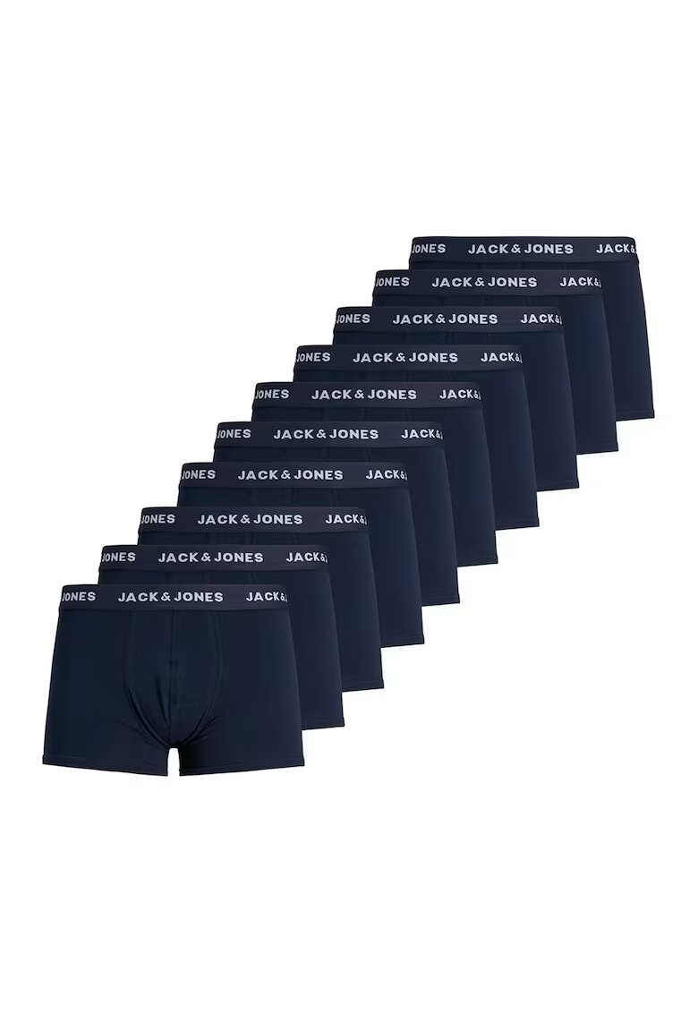 Jack  Jones Боксерки с лого на талията - 10 чифта