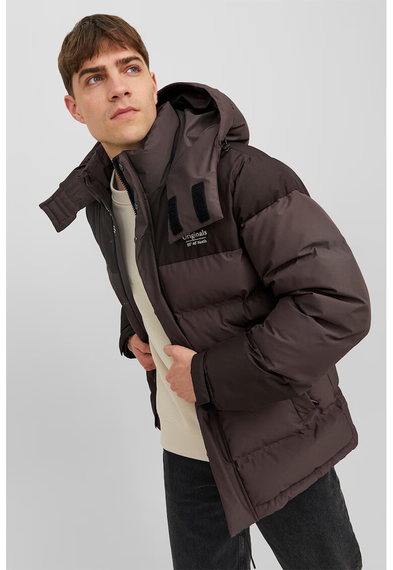 Jack  Jones Капитонирано зимно яке с качулка