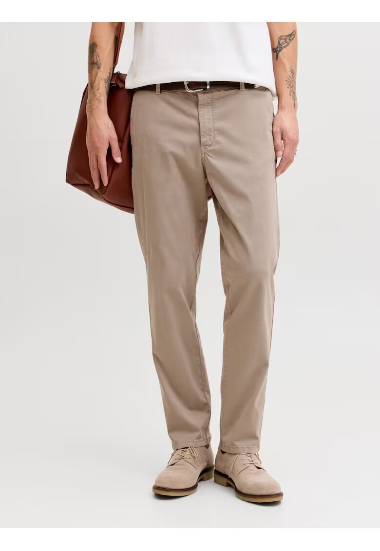 Jack & Jones Мъжки панталони чино - със средна талия - Regular Fit - Jpstollie - - 32 - 30