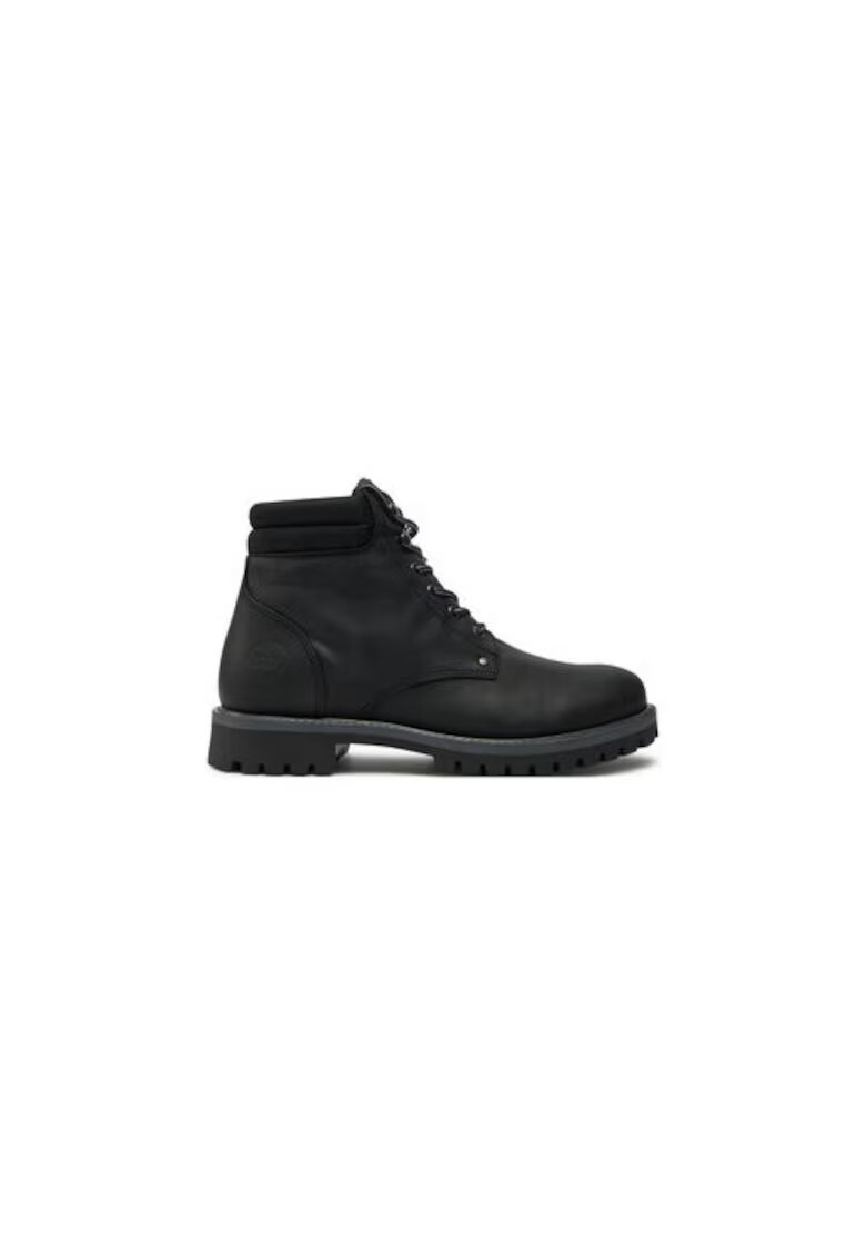 Jack  Jones Мъжки туристически обувки Jack Jones - 12257999 - естествена кожа - черни