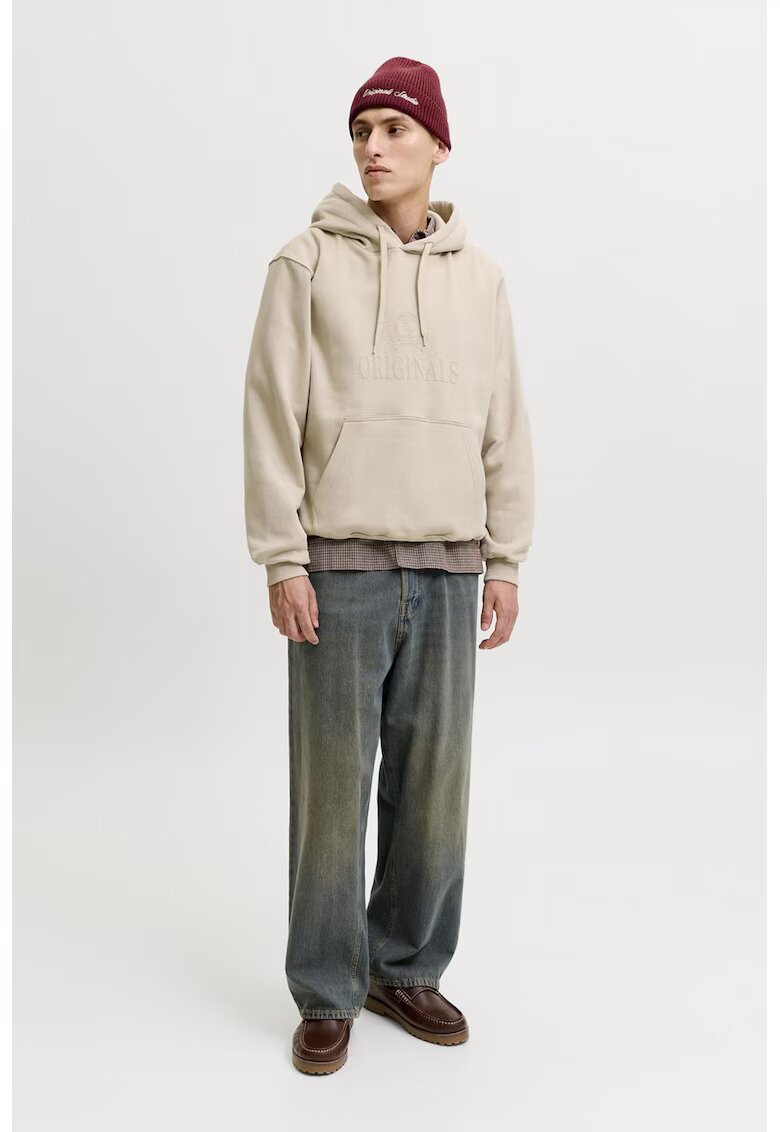 Jack & Jones Памучно худи с надпис