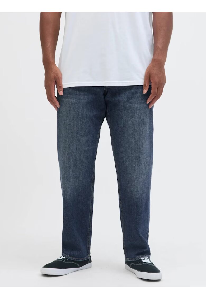 Jack  Jones Plus Дънки JJIMIKE JJORIGINAL - мъжки - със средна талия и стеснена кройка